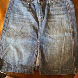 7 for All Mankind Jean Skirt